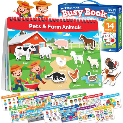 Montessori Preschool Busy Book